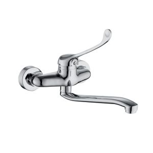 Grifo monomando de fregadero con maneta higiénica modelo kapuas
