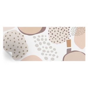 Papel de parede adesivo pontos sutis 250x104 tulup