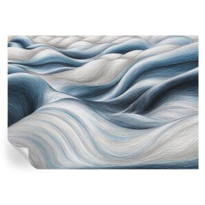 Papel de parede autocolante ondas suaves 208x146 tulup