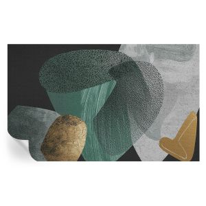 Papel de parede autocolante geometria abstrata 416x254 tulup
