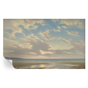 Papel de parede autocolante uma costa tranquila 416x254 tulup
