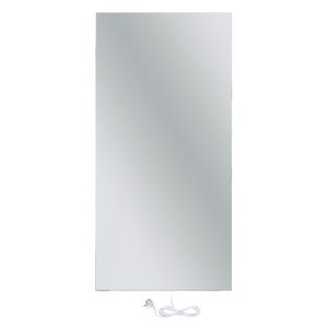 Painel de calor infravermelho para parede 800w 60x120cm efeito espelho