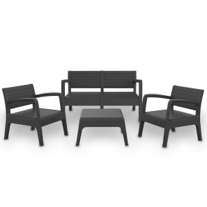 Defina móveis valencia - móveis de jardim ao ar livre 4 assentos