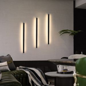Nettlife aplique parede LED preto 2.5x3.8 3000k