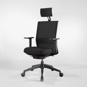 Actiu stay cadeira  ergonómica carbon black - con cabezal, 2 d