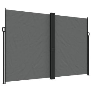 Toldo lateral retrátil 220x1000 cm antracite