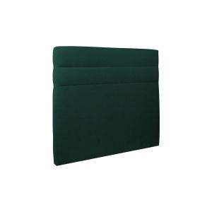 Cabeceira 135 cm lignes - tecido de veludo verde - verde