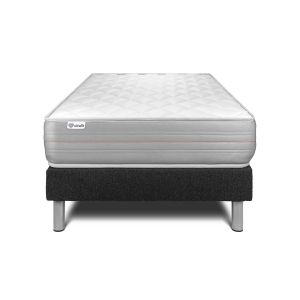 Pack sommier colchão vitalmemo 120 x 200 cm sommier em kit preto
