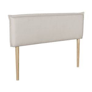 Cabecero <<jessica>> de lino - 160 cm - beige