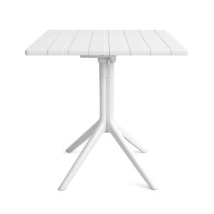 Mesa de bar quadrada 70x70cm ares com tampo dobrável 7house
