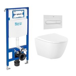 Pack roca duplo one + sanita ona 53 + pl1 branco brilhante