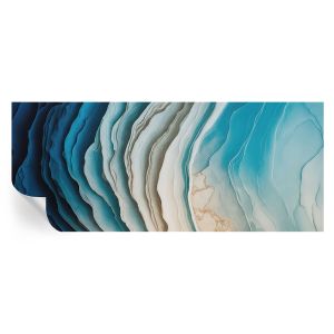 Papel de parede adesivo ondas de harmonia 250x104 tulup