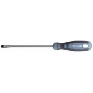 Chave de fenda porta-bits - outifrance - bimaterial 8x200 - ponta plana