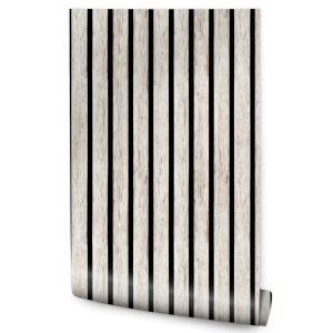 Papel de parede não tecido com prancha madeira imitacao 3d sala