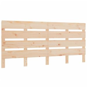vidaXL cabecero madera maciza de pino 150x3x80 cm