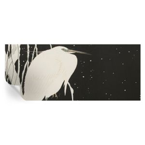 Papel de parede vinílico pássaro de inverno 250x104 tulup