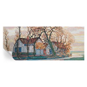 Papel de parede vinílico paisagem idílica 250x104 tulup
