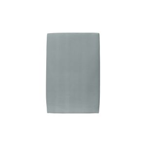 Cabeceira de cama estofada de 90 cm - tecido de veludo cinzento azul - cinz