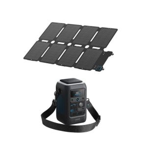 Estação de energia portátil - 288wh - 300w - usb-c 140w - painel solar 100w