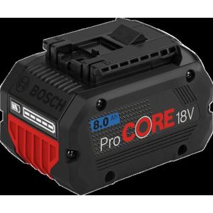 Bateria procore li‑ion 18v - 8,0 ah - Bosch - 77x117x69 mm
