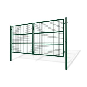 Pack portão giratório de malha oLGa 3m a.150cm + portão verde 1m a.150cm