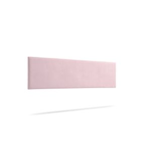 Cabeceira estofada nova aqualine 210x50x5 cm - rosa claro - moonia