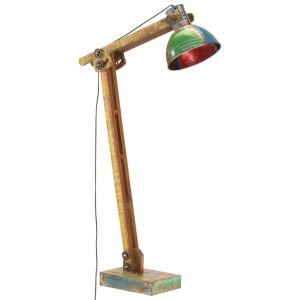vidaXL lámpara de pie multicolor E27