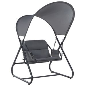 Baloiço solagna metal cinzento escuro