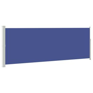 Toldo lateral retrátil 160 x 500 cm azul