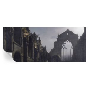 Papel parede adesivo ruínas góticas 250x104 tulup