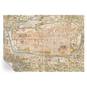 Papel de parede adesivo mapa antigo 208x146 tulup