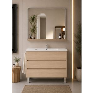 Móvel de banho com lavatório imperia sem espelho 60x35 cm estepa