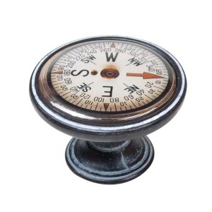 Puxador de óxido em picleto botão 37mm 3, lote de 12