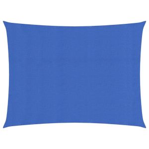 vidaXL toldo de vela hdpe azul 160 g/m² 2x3 m