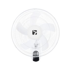 Ventilador de parede 40cm 45W 3 velocidades com comando Branco Raydan Home