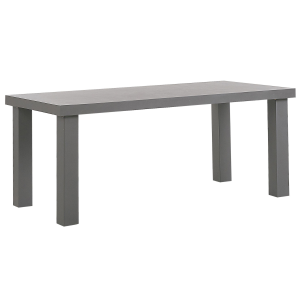 Mesa de refeição de jardim taranto 180 cm 90 cm betão cinzento