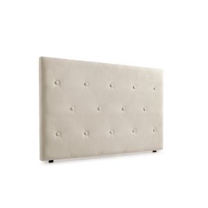 Cabeceira estofada venice aqualine 160x115x12 cm - bege torrado - moonia