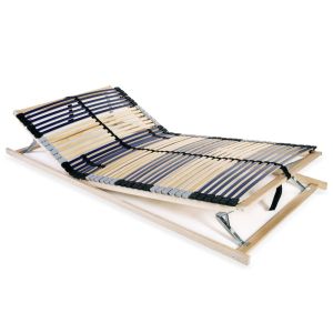 Estrado de ripas com 42 ripas 7 zonas 100x200 cm wgo8202