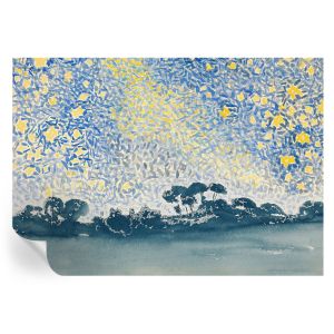 Papel de parede vinílico abstração estelar 312x219 tulup