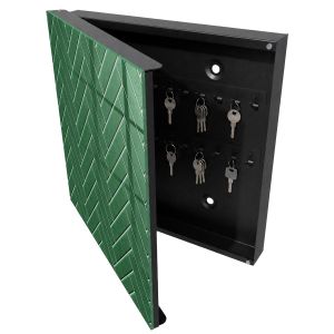 Armário de chaves decorativa 30x30x5, abertura à esquerda tulup