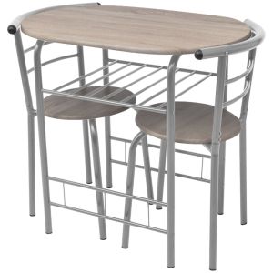 Conjunto pequeno-almoço/bar mdf wf939734