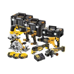 Pack 7 ferramentas xr 18v - 3 bat. 5ah