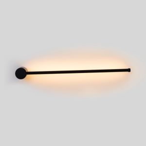 Arandela minimalista linear - LED 10w, 60cm, metal, giratória 360º 2700K