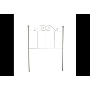 Cabeceira forja palacio para cama de 135 beige 143x125x4. Matris