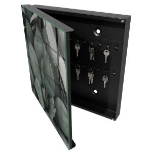 Armário para chaves decorativa 30x30x5, abertura à esquerda tulup
