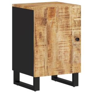 vidaXL mueble de baño madera maciza de mango 38x33x58 cm
