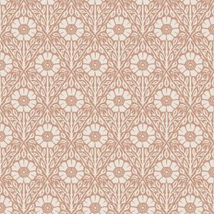 Borastapeter papel de parede flores vintage terracota - 53 cm x 10.05 m