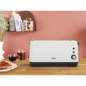 Torradeira tefal minim compact, ranhura extra larga, 7 níveis de tostagem,