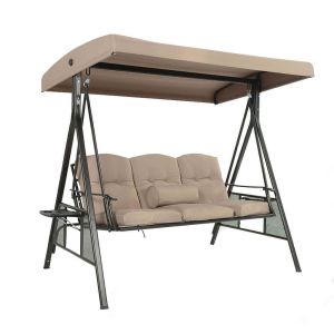 Home deluxe columpio hollywood descanso beige con funda
