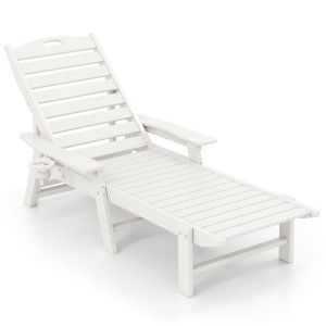 Helloshop26 - espreguiçadeira ajustável - 4 posições - 196-169 cm